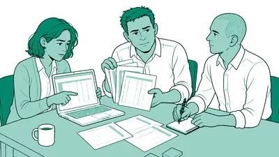 Je discute des outils et process avec l’équipe sur place.